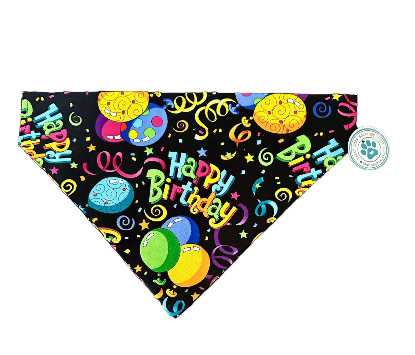 Happy Birthday Dog Bandana