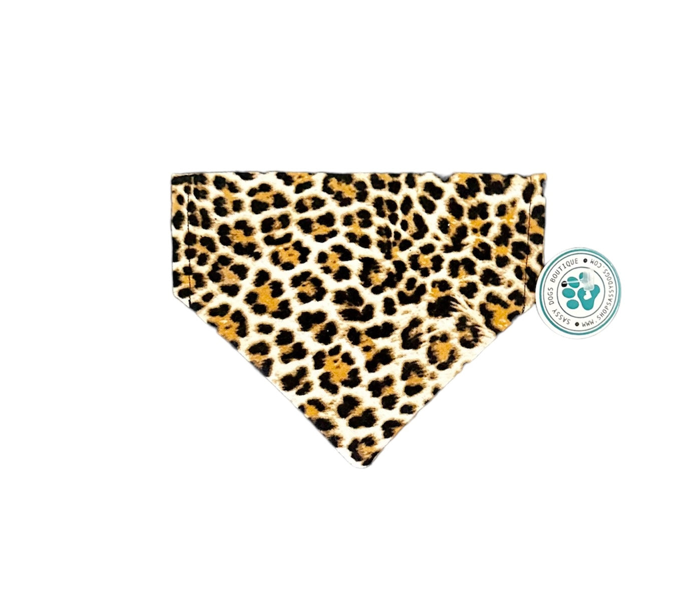 Leopard print Dog Bandana
