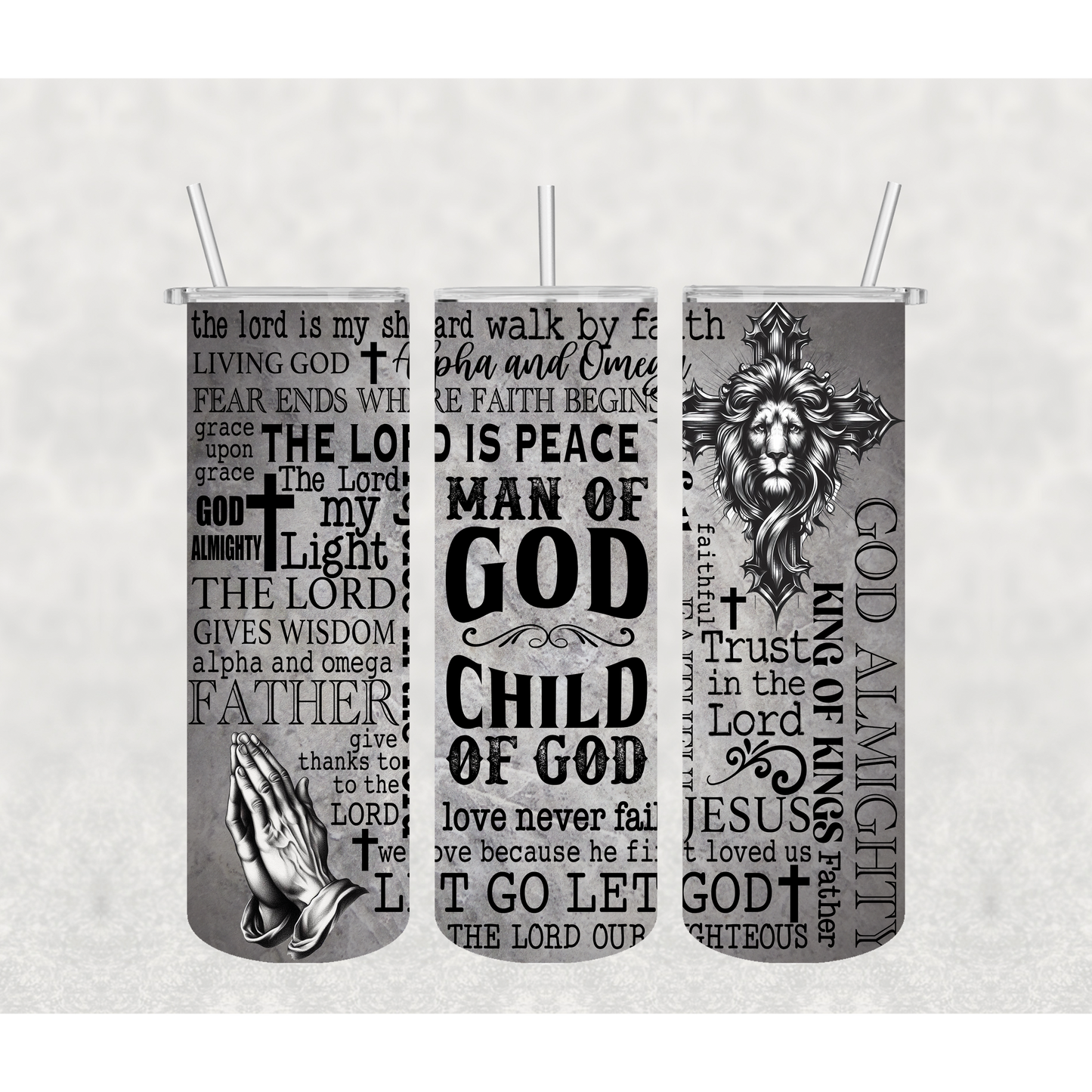 Child of God Mens Tumbler