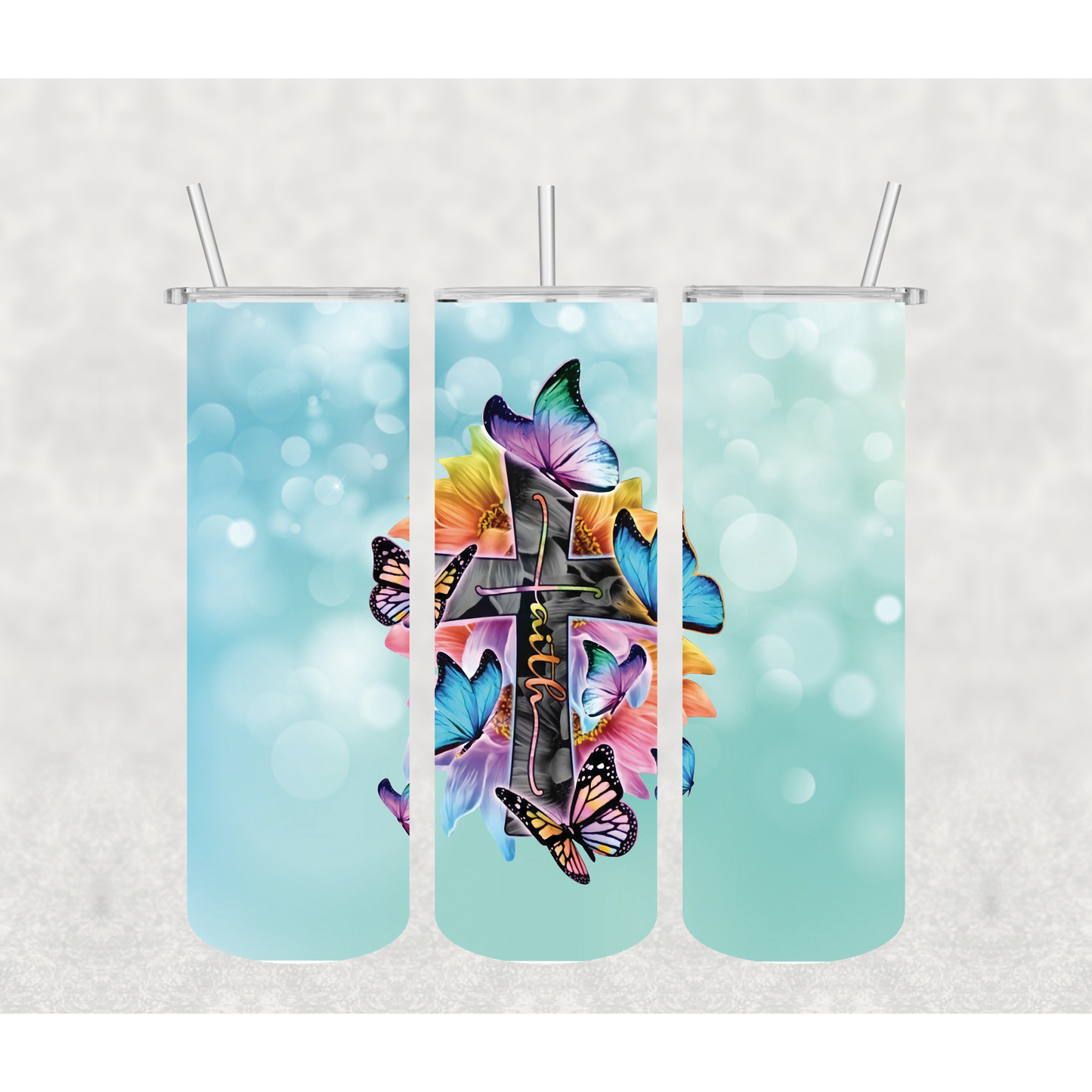 Faith Cross Tumbler