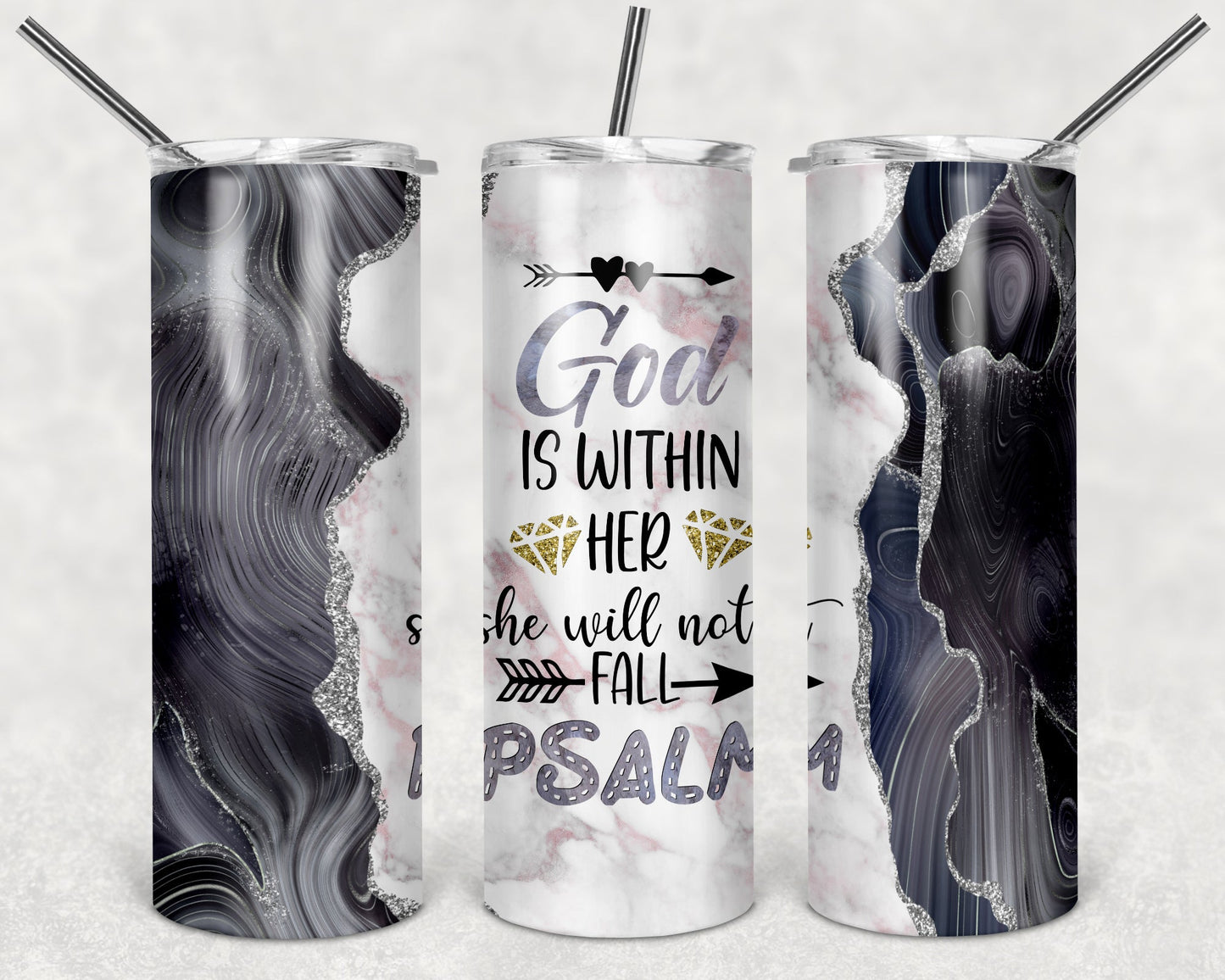 God is with Her Tumbler