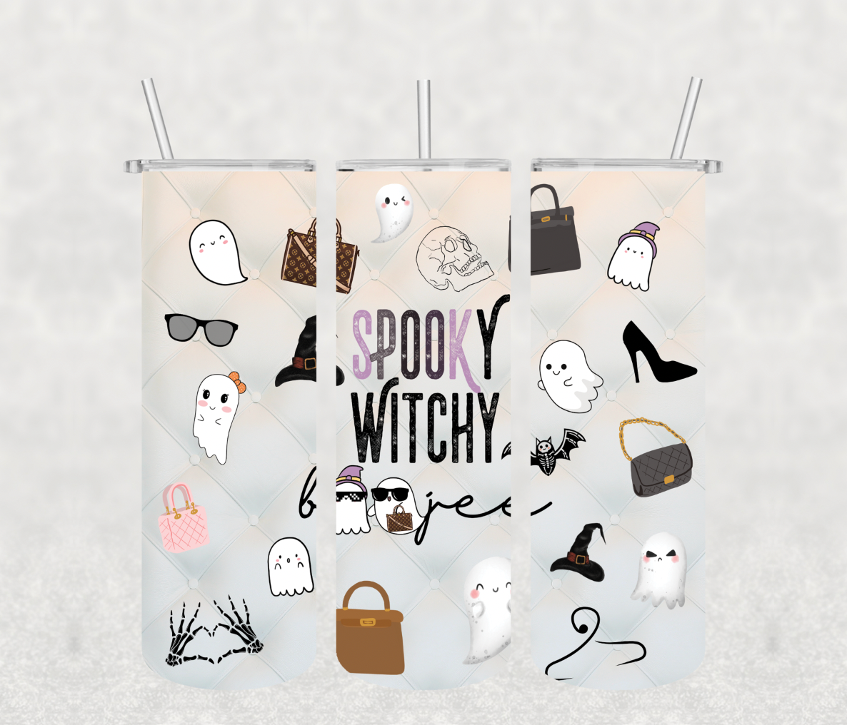 Spooky Witchy Boojee Tumbler