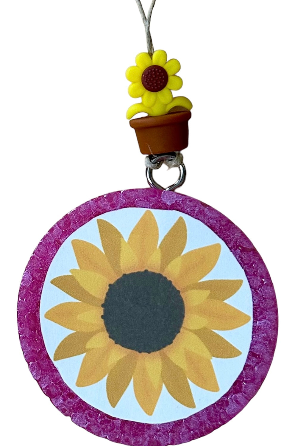 Sunflower Car Freshie