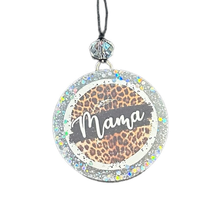 Mama Cheetah print Car Freshie