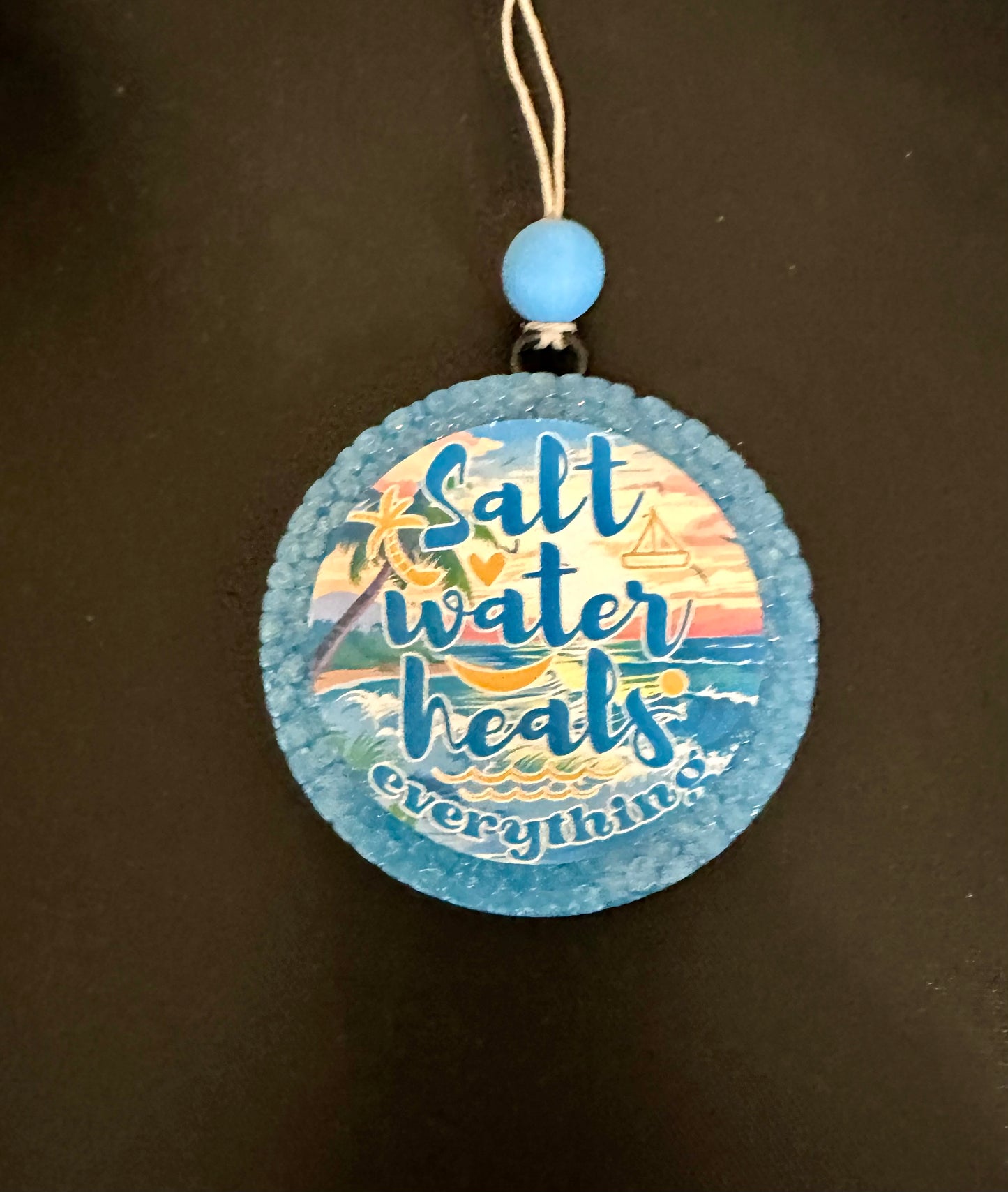Salt Water Heals  Car Freshie