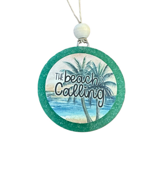 Beach Calling car Freshie