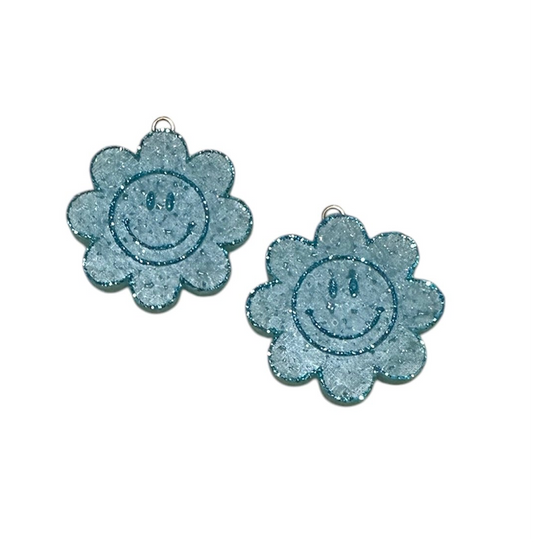 Flower Smiley face Vent Clips Freshie