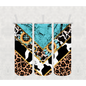 Bling Animal Print Tumbler