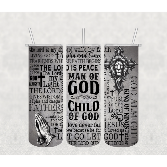 Child of God Mens Tumbler