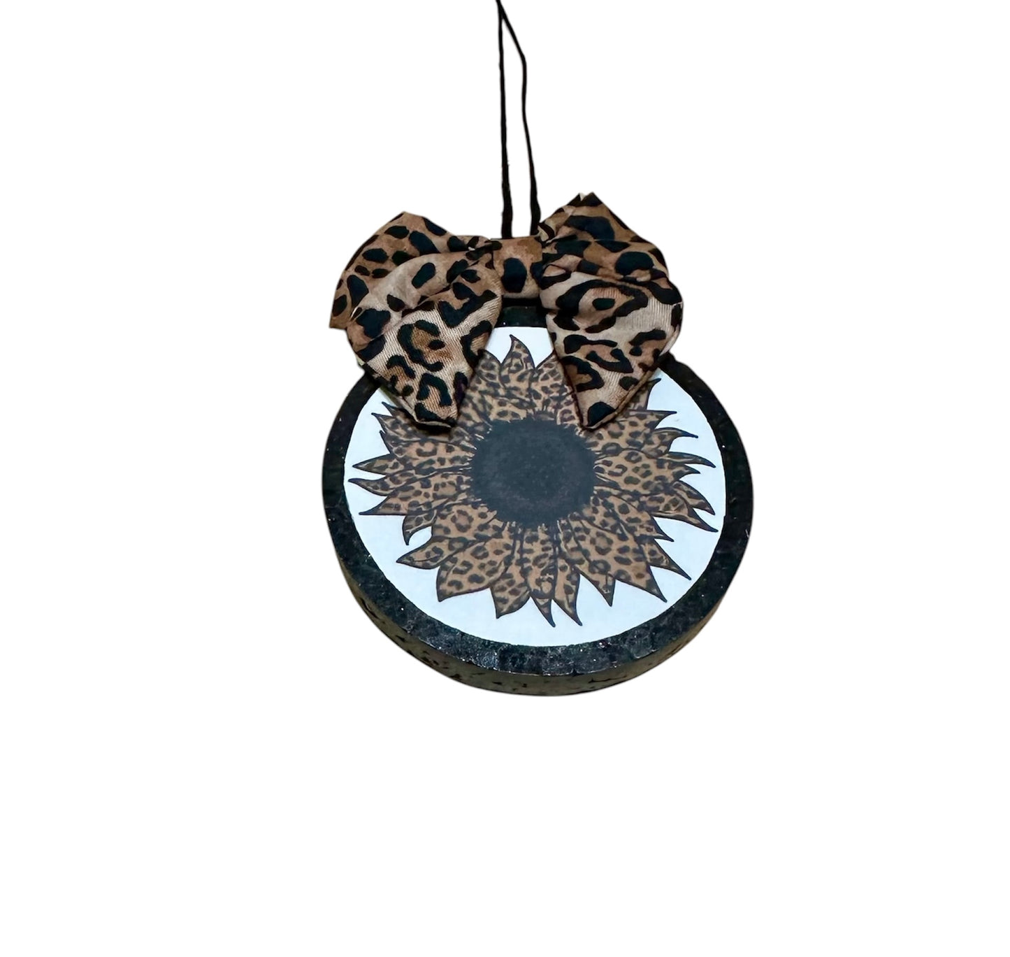 Sunflower Animal Print Freshie