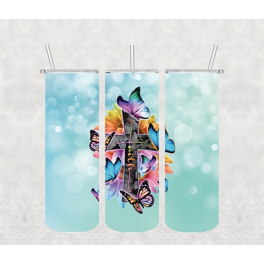 Faith Cross Tumbler