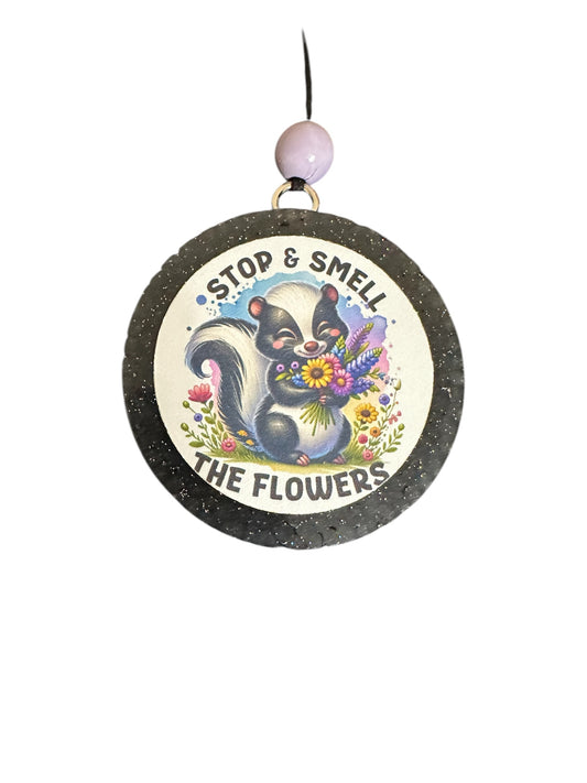 Stop and Smell the Flowers Car Freshie