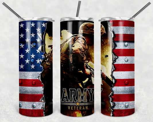 Army Vet Tumbler