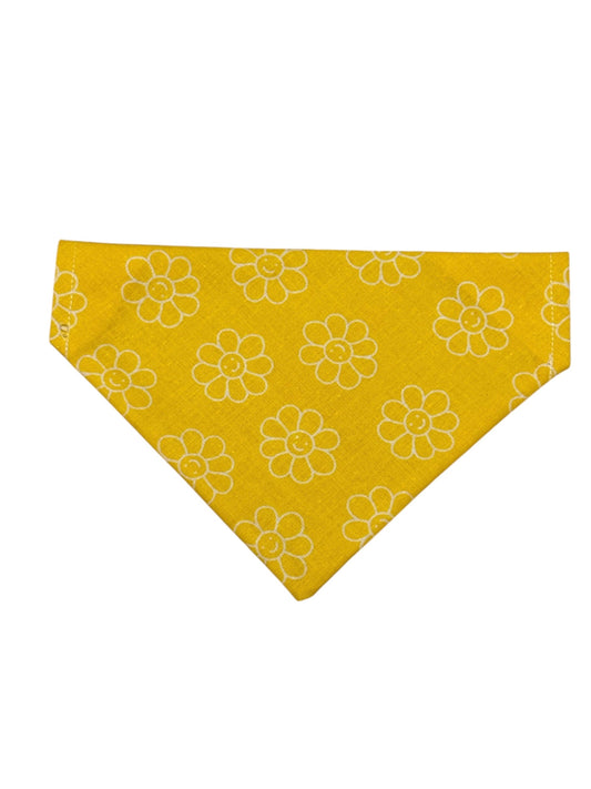 Yellow Daisy Bandana