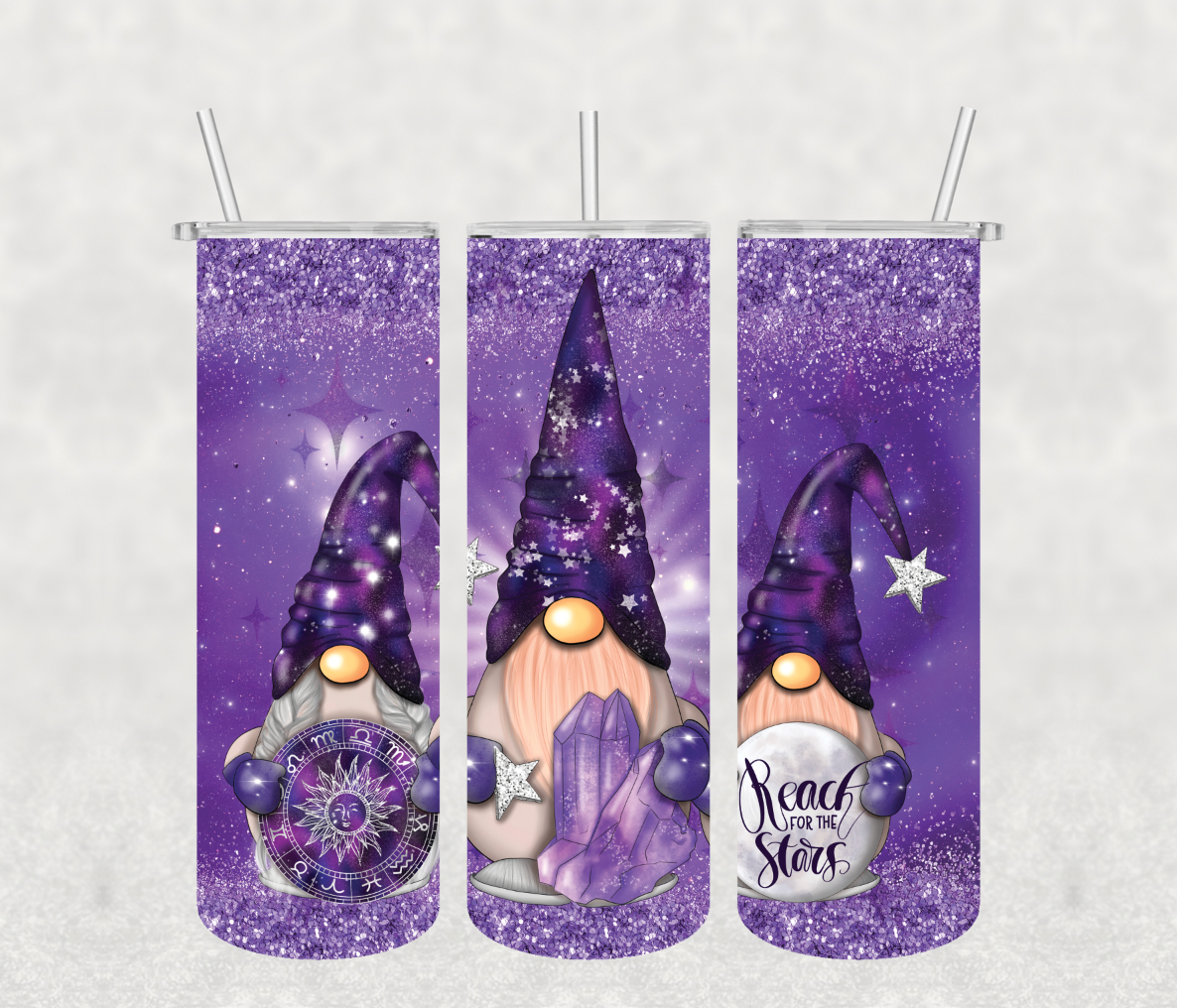 Glitter Gnomes Tumbler