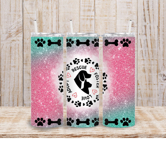Adopt Foster Rescue Tumbler