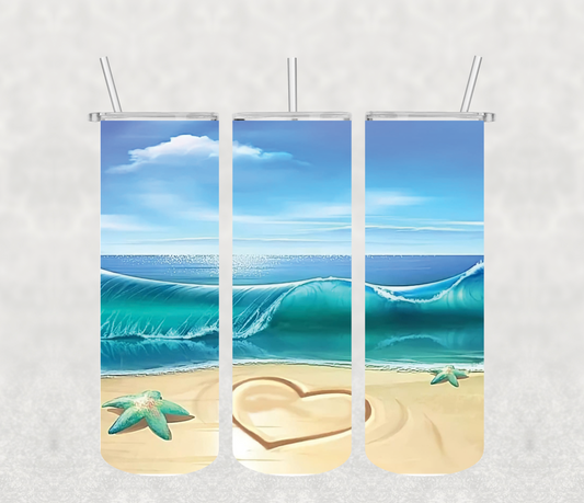 Beach Wave Tumbler
