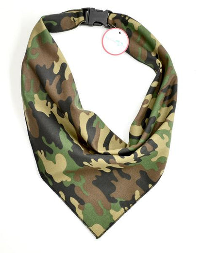 Camo Dog Bandana - Shop Sassy Dogs