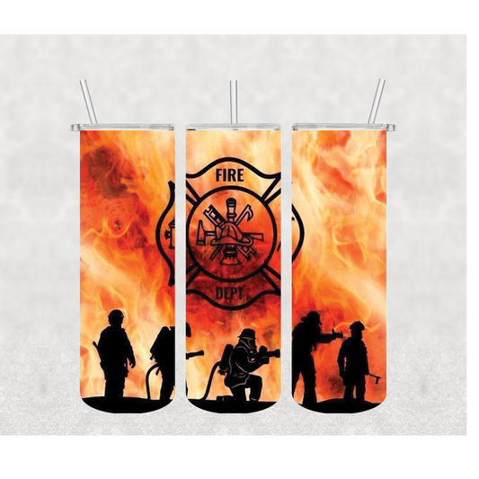Fire Dept. Tumbler