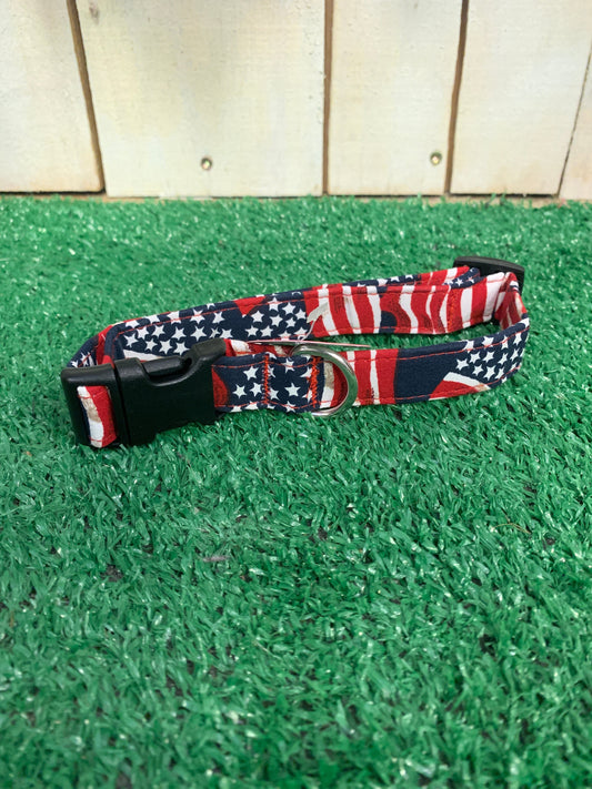 American Flag Dog Collar - Shop Sassy Dogs